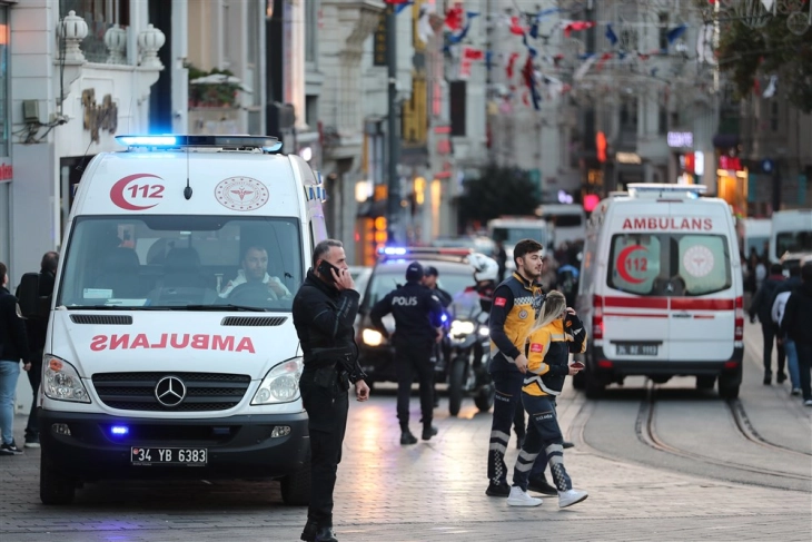 Bulgaria detains five suspects in connection with Istanbul street bombing