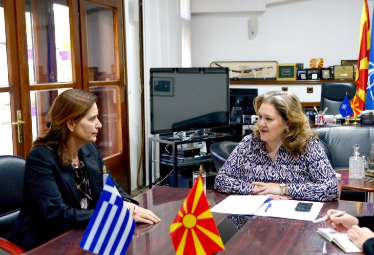 Petrovska - Philippidou: N. Macedonia, Greece establish intensive defense cooperation as allies 