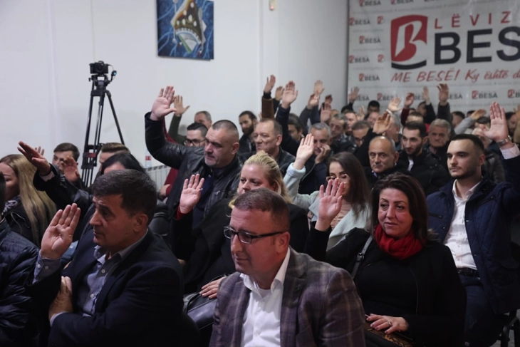 Dritan Imeri zgjidhet kryetar i degës së Lëvizjes BESA në Gostivar
