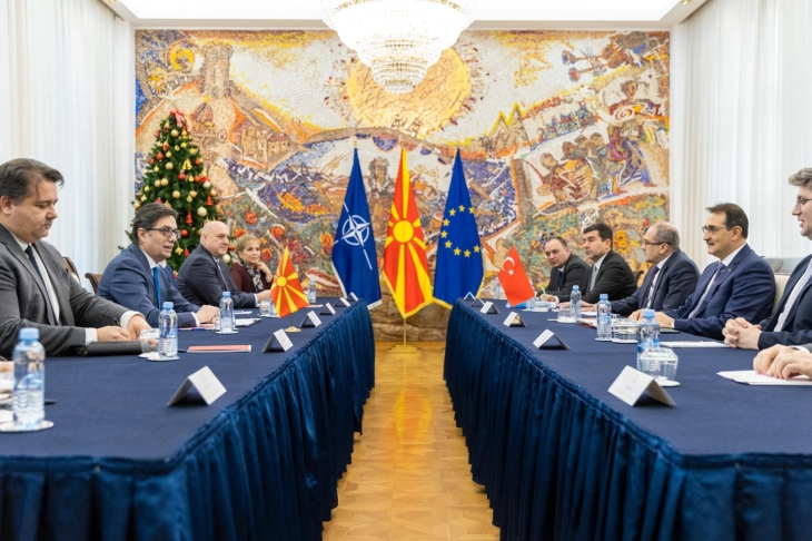 Pendarovski – Dönmez: North Macedonia and Turkey should step up energy cooperation