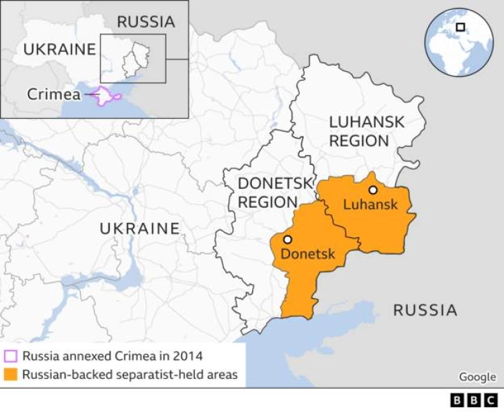 Украинските сили гранатираа цели во Доњецк