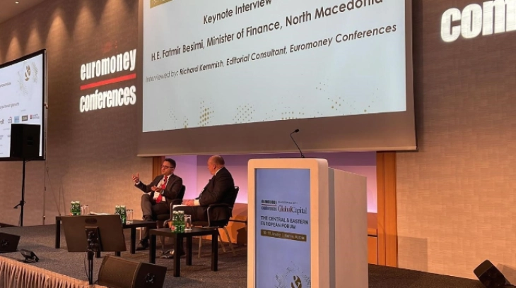 Besimi at Euromoney forum: Fiscal consolidation aimed at reducing budget deficit and public debt