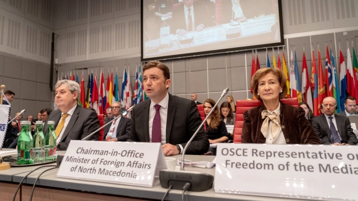 Osmani: OSCE should produce results in difficult times, Ukraine remains top priority