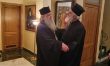 Archbishop Stefan meets Metropolitan Andreas of Arkalochori of Archdiocese of Crete – Ecumenical Patriarchate