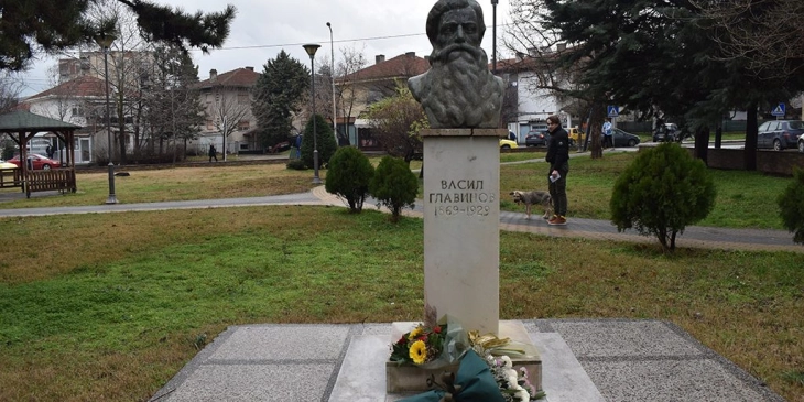 Во Велес одбележани 94 години од смртта на Васил Главинов