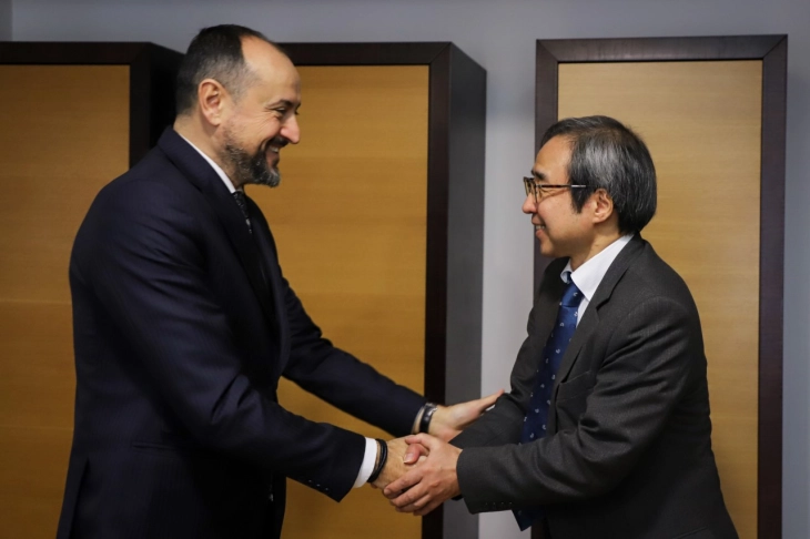 Bytyqi – Kazuya: Great potential for advancement of economic cooperation between N. Macedonia and Japan