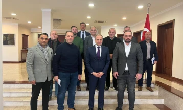 Средба на претседателот на ЗЕЛС со турскиот амбасадор и со други претставници на владини и невладини организации