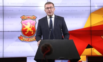 Мицкоски и ПГ на ВМРО-ДПМНЕ утре на координација за собраниската седница за владината реконструкција