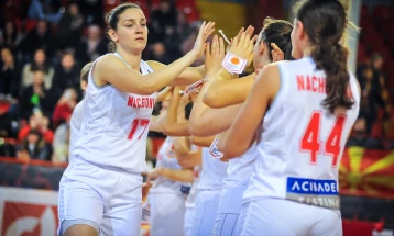 Начевска најмлада дебитантка во историјата на македонската репрезентативна кошарка