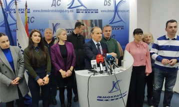 Trajanov: DS will not support Government reshuffle, will not be a part of parliamentary majority