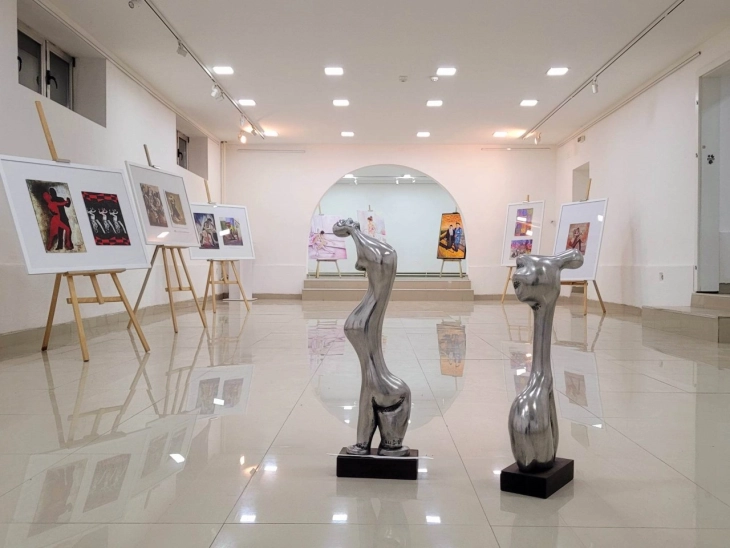 Меѓународна мултимедијална изложба во  Галерија „КО-РА“