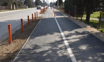 Пуштена во употреба пешачко - велосипедската патека Петровец  - Ржаничино