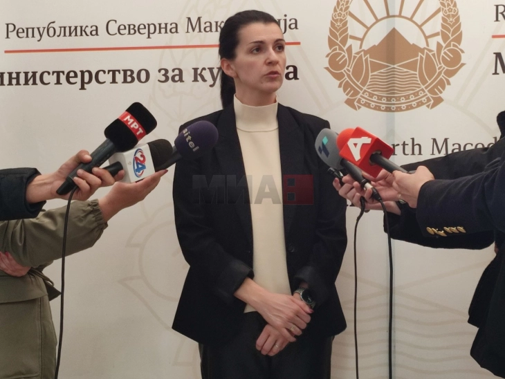Костадиновска-Стојчевска: Намален е буџетот на Министерството за култура во однос на лани, Комисијата постапила најсоодветно при распределба на средствата