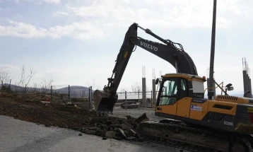 Во Велес започна реконструкцијата на улицата „Живко Фирфов“