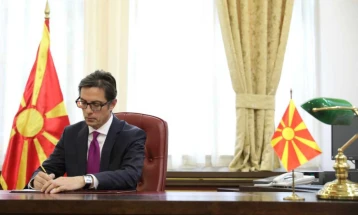 President's Office observing MoI protocols, Pendarovski sticks to daily agenda
