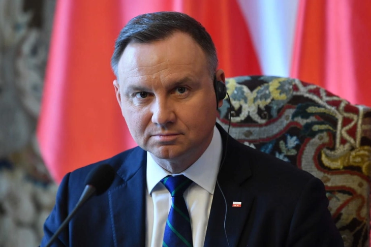 Poland's Duda: European NATO states must continue to support Ukraine