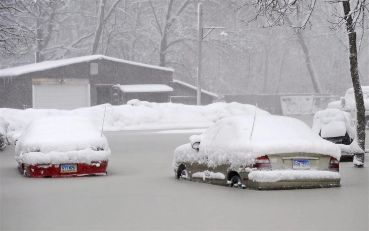 Në SHBA, temperaturat bien edhe deri në minus 45