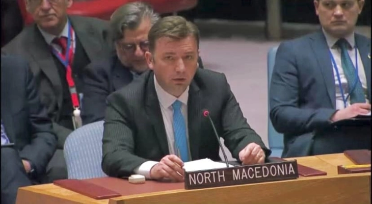 Osmani addresses UNSC, calls for immediate withdrawal of Russian forces from Ukraine's territory