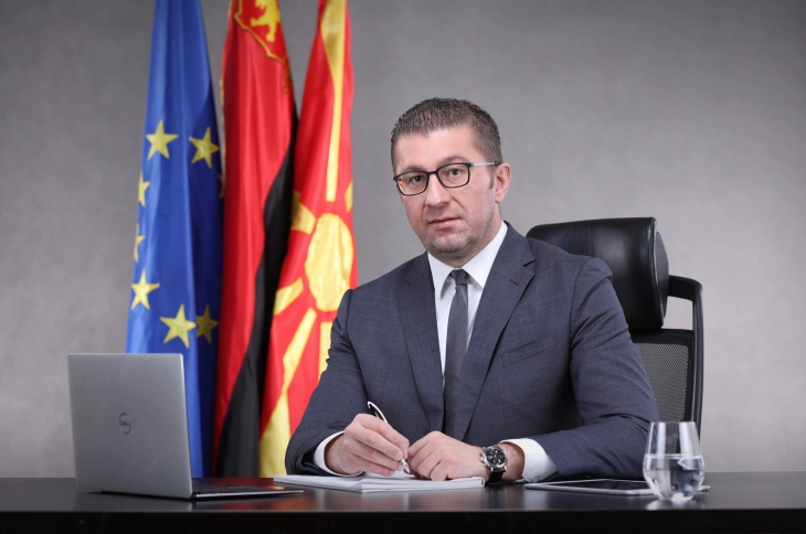 VMRO-DPMNE leader Mickoski sends Forgiveness Day message