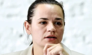 Белоруската опозиционерка во егзил,  Светлана Тихановскаја, во отсуство осудена на 15 години затвор