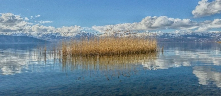 Зголемен водостојот на Преспанското Езеро