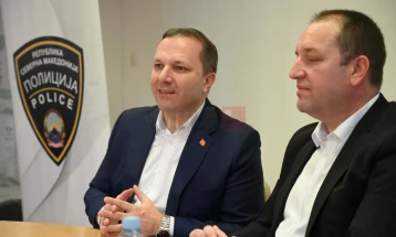 Spasovski në Ditën e Hapur të MPB-së me studentët e Fakultetit të Sigurisë