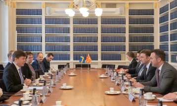 Османи – Билстром: Северна Македонија и Шведска ќе се помагаат за членство во ЕУ и НАТО