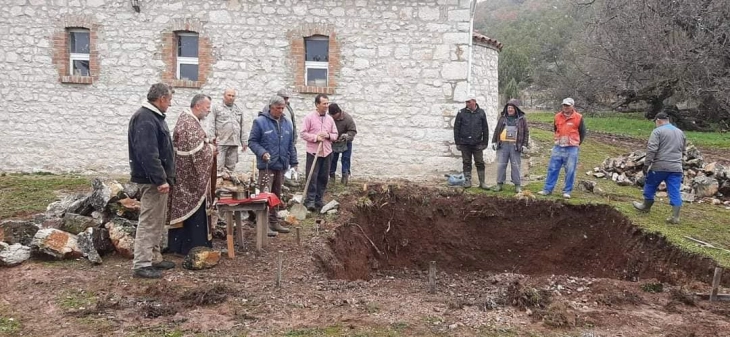 Почна изградбата на камбанаријата на манастирот „Света Марена