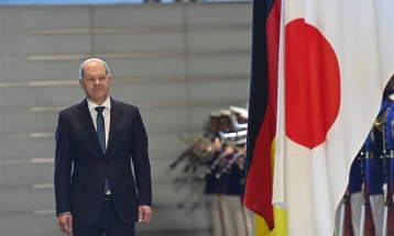 Германскиот канцелар Шолц во посета на Токио за зајакнување на економската соработка