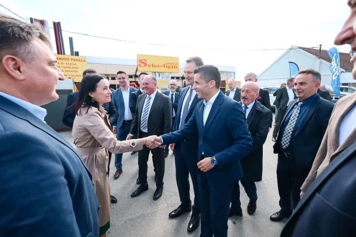 Minister Nikolovski visits Croatia, meets counterpart Vučković, attends Bjelovar fair