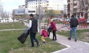 Пролетна еколошка акција во штипската населба Сењак