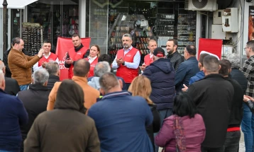 „Рамо до рамо“ во Радовиш и Дојран: Концептот на СДСМ е европска иднина на македонската држава