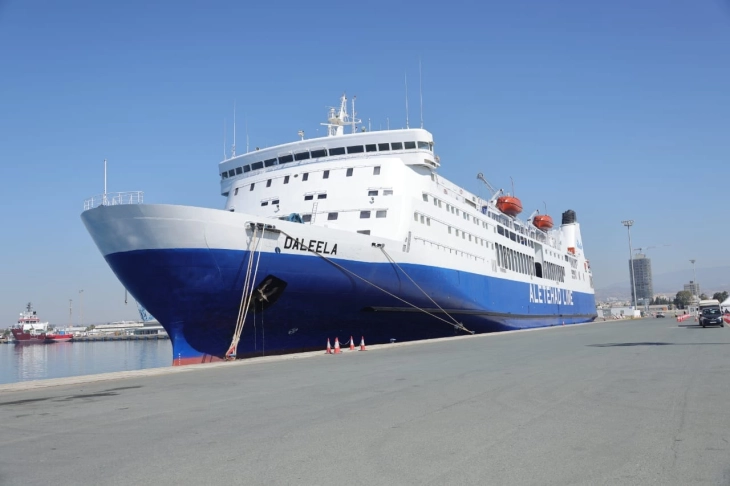 На крајот на мај одново се воведува бродската линија меѓу Кипар и Грција