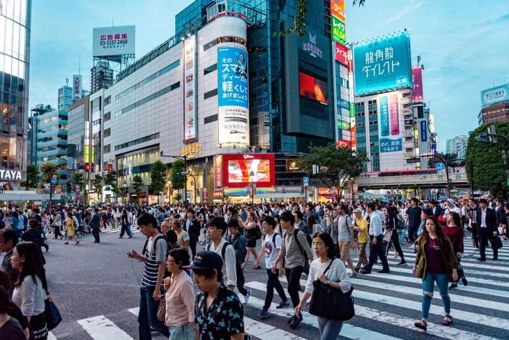Населението во Јапонија лани опадна под 125 милиони