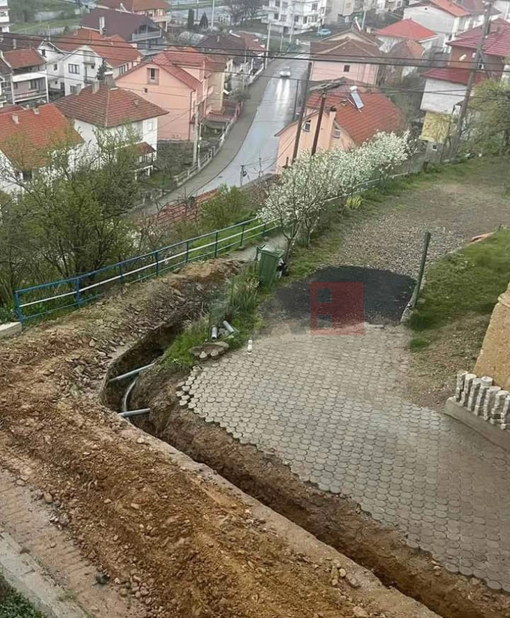 Во Делчево се реконструира цевковод кој води до резервоарот за вода на месноста Чука