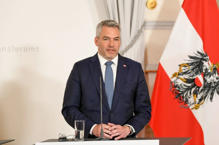 Нехамер: Австрија има посебен интерес Северна Македонија и целиот Западен Балкан да станат дел од ЕУ