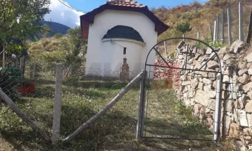 Осветен манастирот „Собор на Св. Архангел Михаил“ во каменичкото село Саса