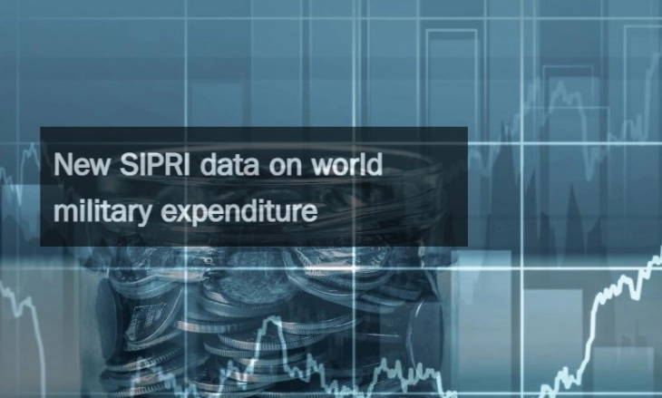 SIPRI: Shpenzimet ushtarake në botë arritën nivel të ri rekord