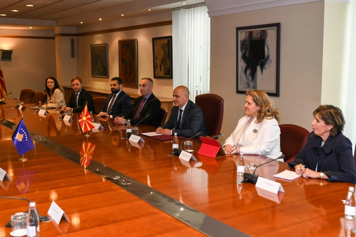 Kovachevski – Osmani Sadriu: No open disputes between N. Macedonia and Kosovo, deepening cooperation