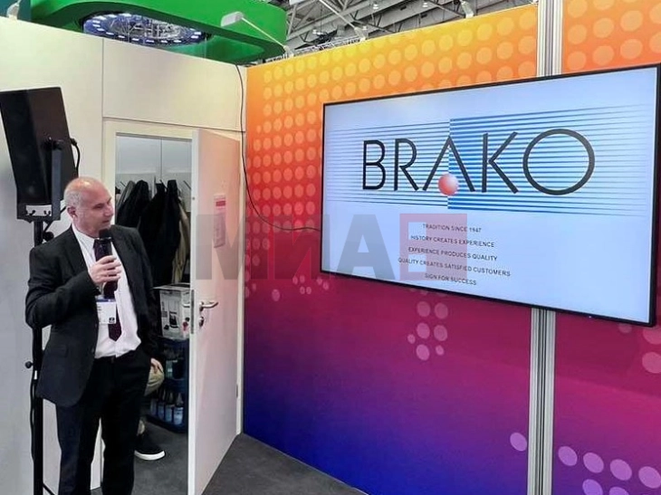 БРАКО учествуваше на Саемот за индустрија во Хановер