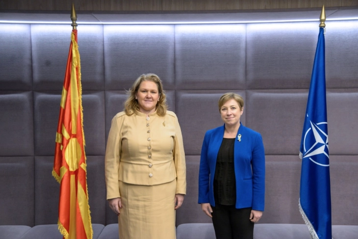 Petrovska – Cox: N. Macedonia participating in all ongoing NATO processes and activities