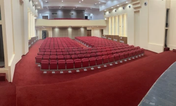 Свечено отворена реновираната сала на ЦК „Бели мугри“ во Кочани