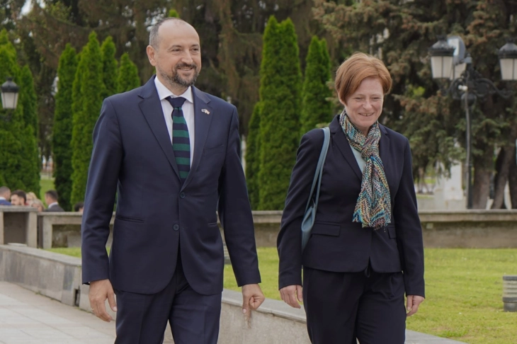 Вицепремиерот Битиќи оствари средба со новата германска амбасадорка