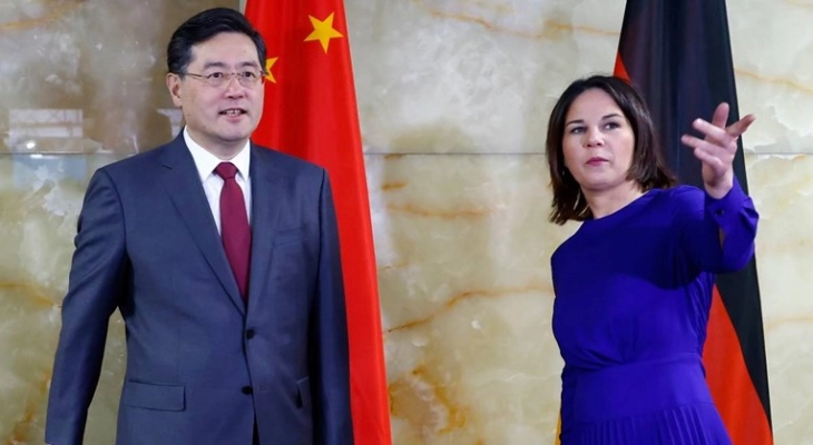 Chinese minister insists on ties with Russia during Berlin visit