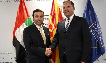 Спасовски - Ел-Рајси: Високо ниво на билатерални односи и пријателство меѓу Република Северна Македонија и Обединетите Арапски Емирати