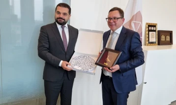 Ministri i Drejtësisë Lloga në Hagë realizoi takim me kryetarin e Eurodrejtësisë, Hamran