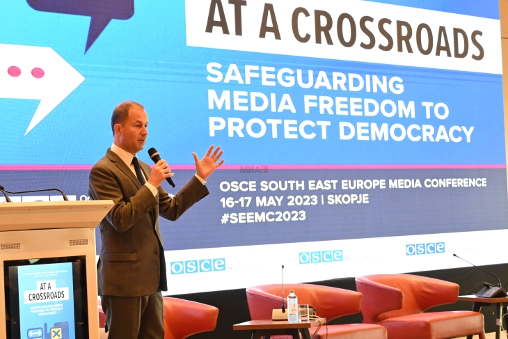 Конференција на ОБСЕ: Преку заштита на слободата на медиумите, до заштита на демократијата