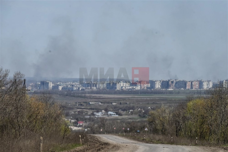 Украина поврати 20 километри квадратни од Русите кај Бахмут