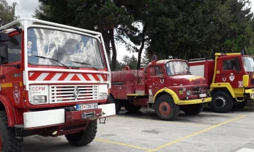 Примопредавање опрема за противпожарните единици во Пелагониски плански регион на Битола