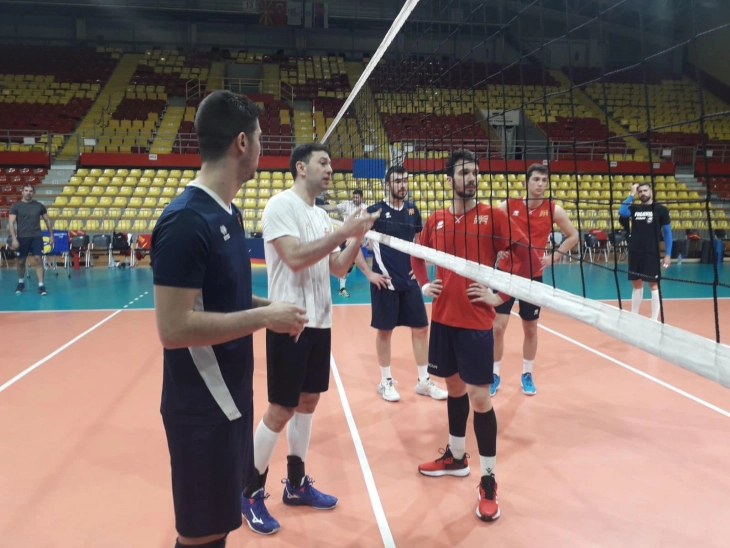 Македонските одбојкари се подготвуваат за Европската златна лига и претстојното ЕП во Скопје